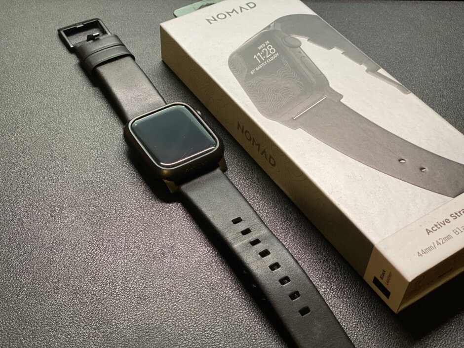 NOMAD Apple Watch レザーバンド 45mm