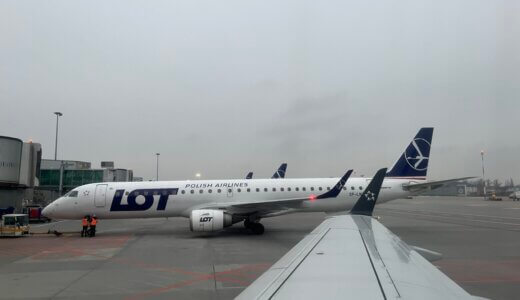 【飛行機】LOTポーランド航空でポーランドからハンガリーブダペストへ！
