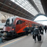 OBB鉄道でブダペストからウィーンへ移動